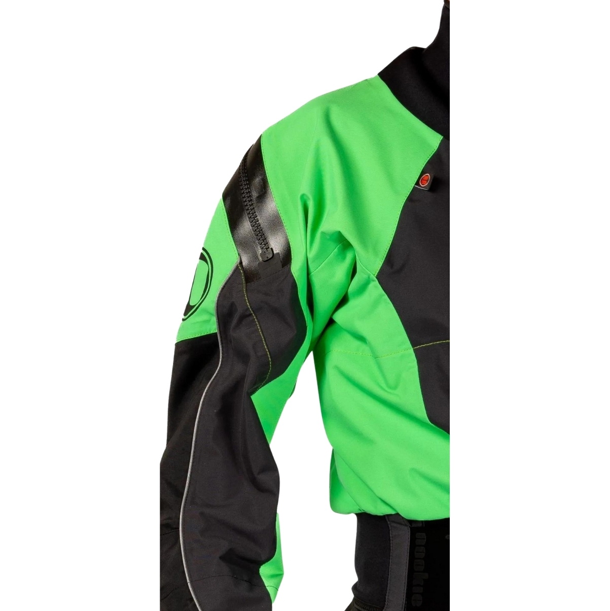 2026 Nookie Fusion Latex Drysuit DR50 - Black / Green